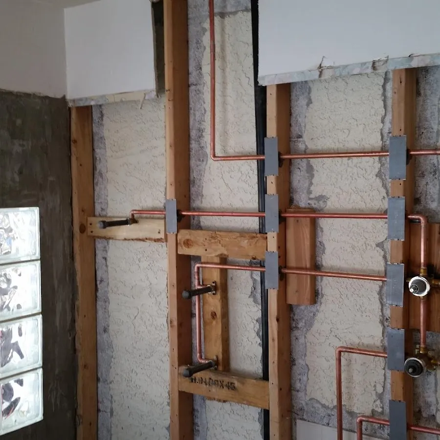 Copper pipe installation for Repiping in Hilton